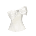  White Bow Corset  1